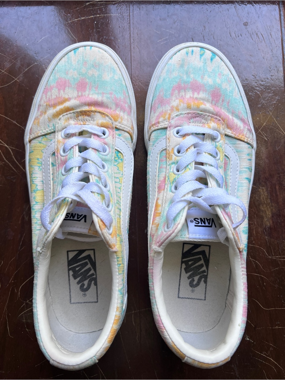 Women’s  Pastel Tie-Dye Vans